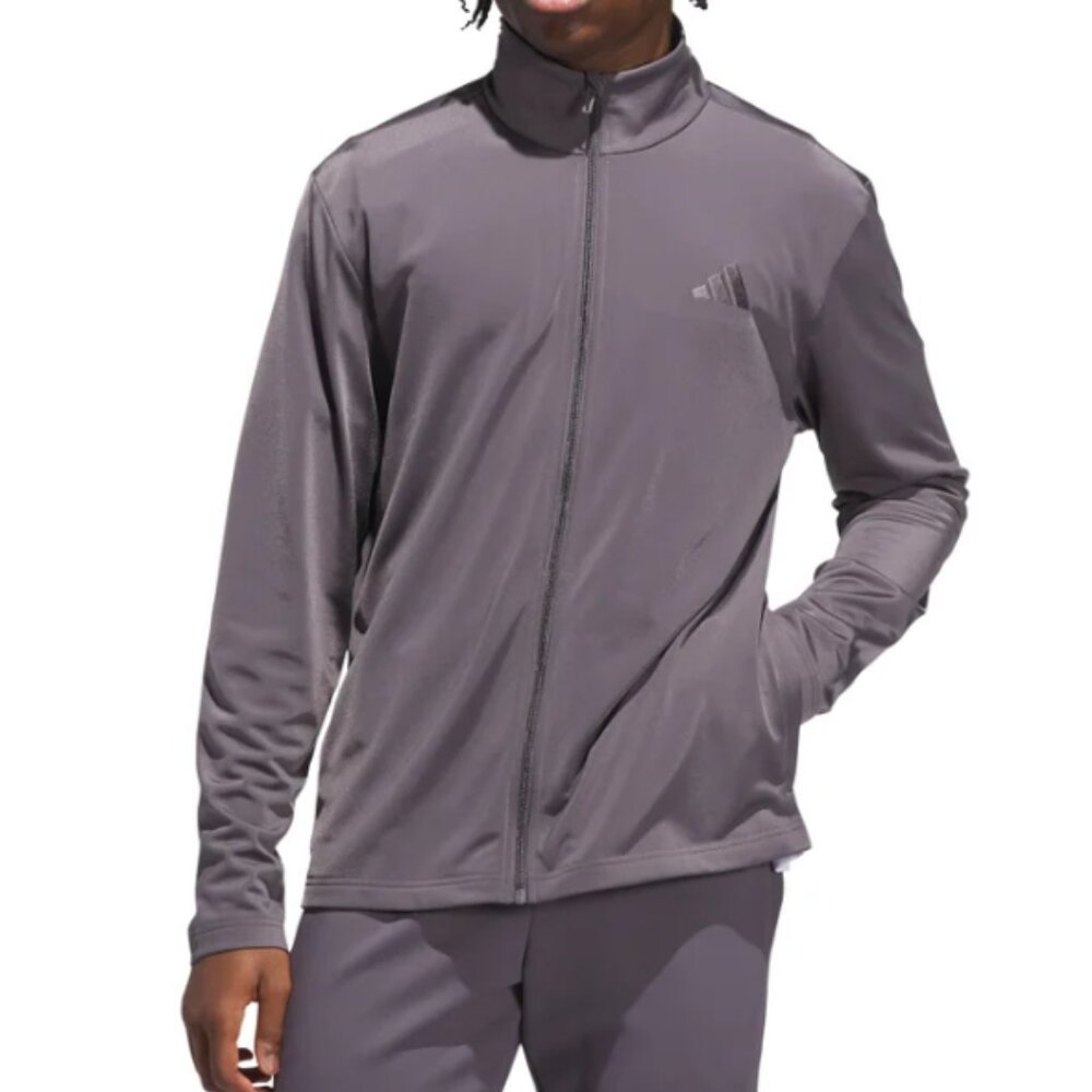adidas Men’s Tricot Track Jacket Gray Size XXL